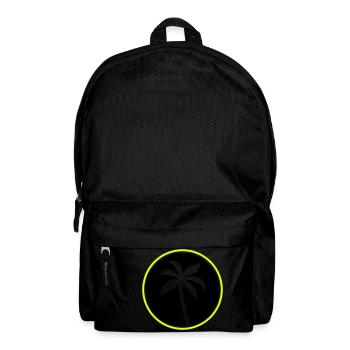 palme - Rucksack - Schwarz - Vorne