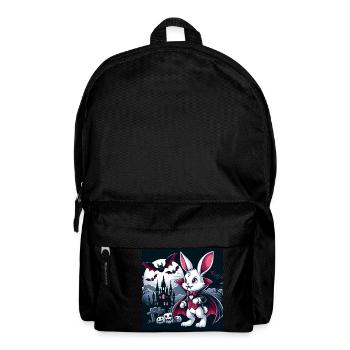 Vampire Bunny Halloween - Backpack - black - Front