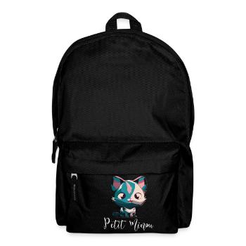 PETIT MINOU modèle foncé - Sac à dos - noir - Devant