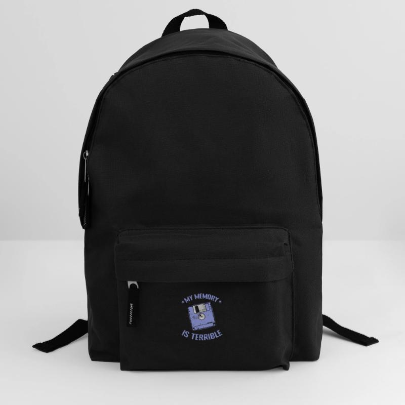 My Memory is Terrible floppy disk memory module Backpack