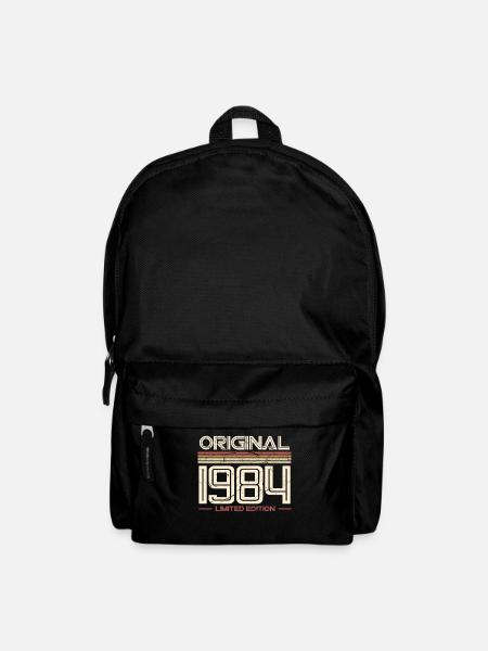 40. Geburtstag 1984 Jahrgang Retro Vintage - Rucksack - Schwarz