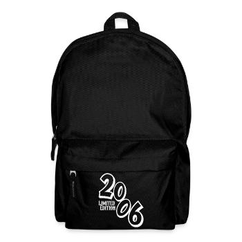 18th Birthday 2006 Year of Birth - Backpack - black - Front