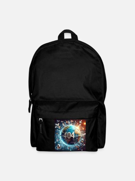 404 Welt 1 - Rucksack - Schwarz