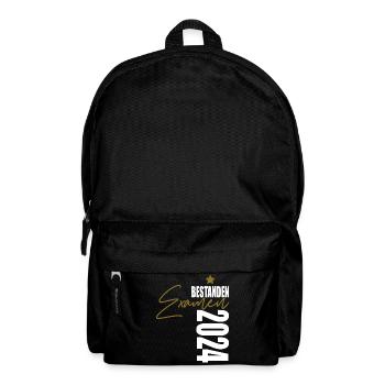 Examen 2024 bestanden - Rucksack - Schwarz - Vorne