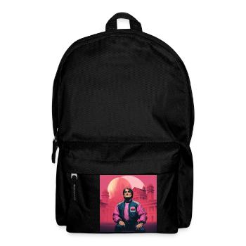 Italian Vaporwave à Florence - Sac à dos - noir - Devant
