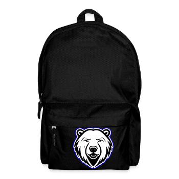 Polar Bear Head Polar Bear - Backpack - black - Front