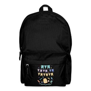 Happy 100 Day School Celebration Party - Backpack - black - Front