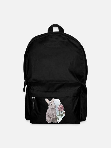 Veganuary 2024 Rabbit - Backpack - black