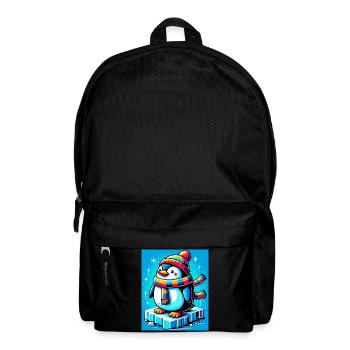 Pinguin - Rucksack - Schwarz - Vorne