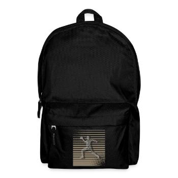Handball Motif - Sac à dos - noir - Devant
