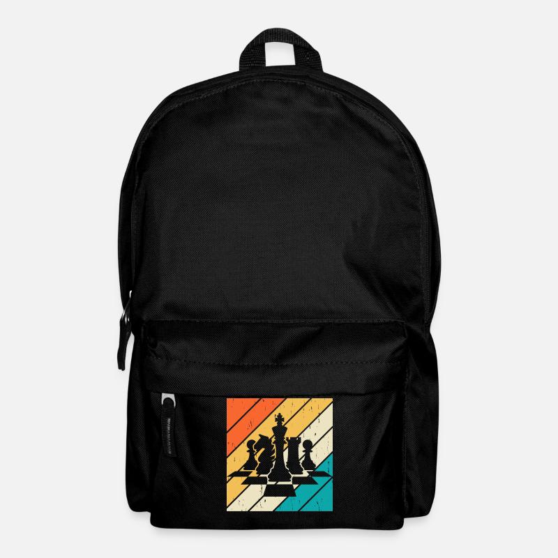 Schach - Rucksack - Schwarz