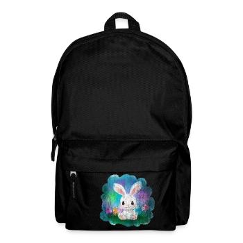 Osterhase Hase Ostereier Eier - Rucksack - Schwarz - Vorne