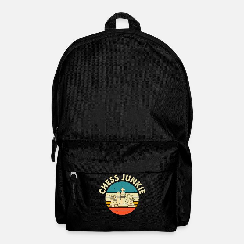 Schach - Rucksack - Schwarz