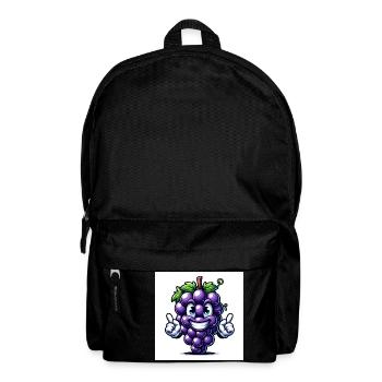 Grapes - Backpack - black - Front