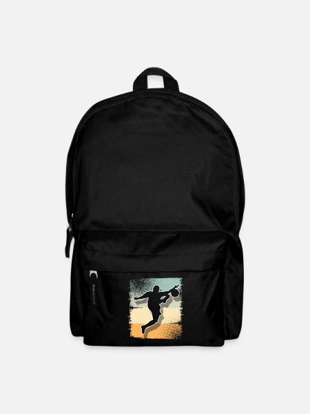 Fußball Fußballer - Rucksack - Schwarz