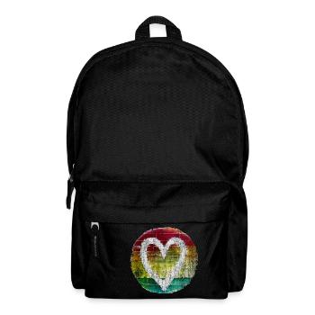 Heart Color Colored Artist - Backpack - black - Front