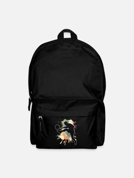 Fußball Fußballer - Rucksack - Schwarz