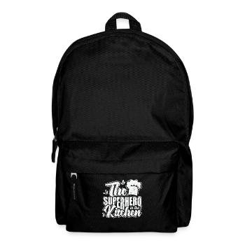 The Superhero in the Kitchen - Backpack - black - Front