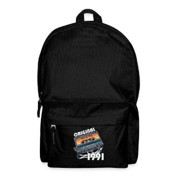 Cassette May 1991 Vintage 1991 Birthday 1991 - Backpack - black - Front