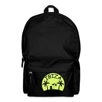 Island Palm Trees Ibiza - Backpack - black - Front