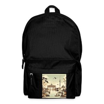 Japan Vintage City Berlin - Backpack - black - Front