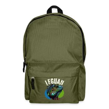 Leguan - Rucksack - Olivgrün - Vorne