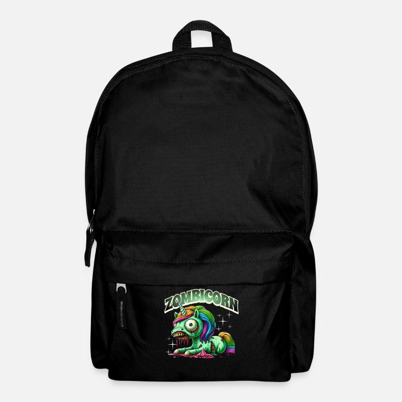 Zombiecorn Zombie Einhorn - Rucksack - Schwarz