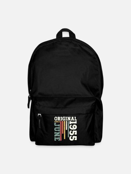 Original Juni 1955 Jahrgang 1955 Geburtstag 1955 - Rucksack - Schwarz