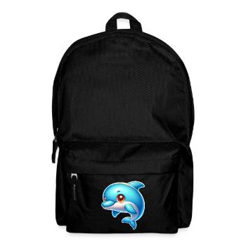 Delfin - Rucksack - Schwarz - Vorne