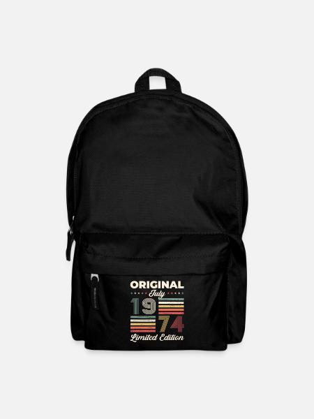 50th Birthday Original June 1974 Born 1974 - Backpack - black