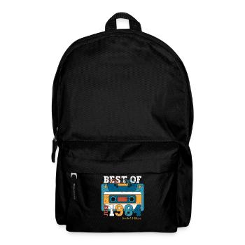 40. Geburtstag Kassette Juli 1984 Jahrgang 1984 - Rucksack - Schwarz - Vorne
