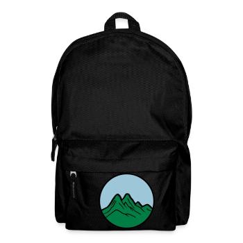 Mountains 2 - Backpack - black - Front