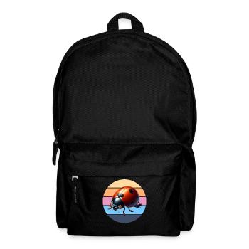 Marienkäfer - Rucksack - Schwarz - Vorne