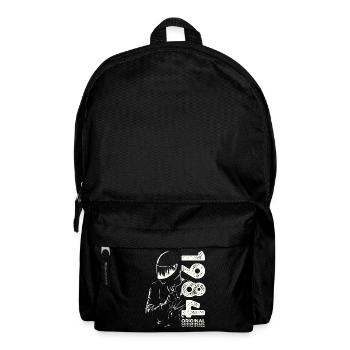 40. Geburtstag Jahrgang 1984 Motorradfahrer Biker - Rucksack - Schwarz - Vorne