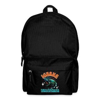 Leguan - Rucksack - Schwarz - Vorne