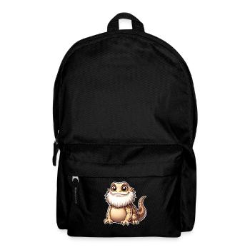 Bearded dragons - Backpack - black - Front