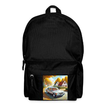 Sortie en famille 1980 - Sac à dos - noir - Devant