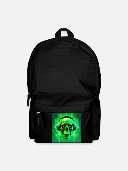 SkullWave Beats - Rucksack - Schwarz