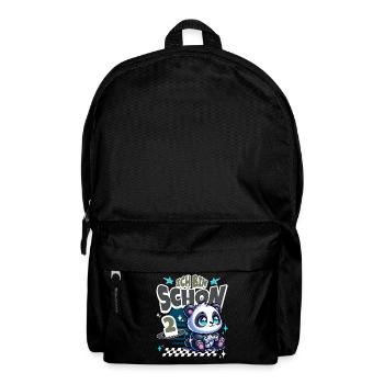 2. Geburtstag Kindergeburtstag Gaming Panda - Rucksack - Schwarz - Vorne