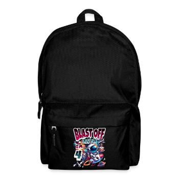 Astronaut 4th Birthday Space - Backpack - black - Front