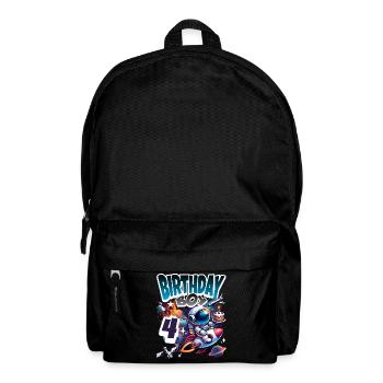 Astronaut 4th Birthday Space - Backpack - black - Front