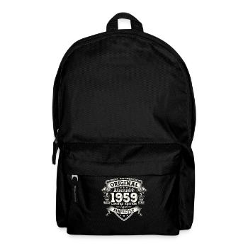 65. Geburtstag Original August 1959 Jahrgang 1959 - Rucksack - Schwarz - Vorne