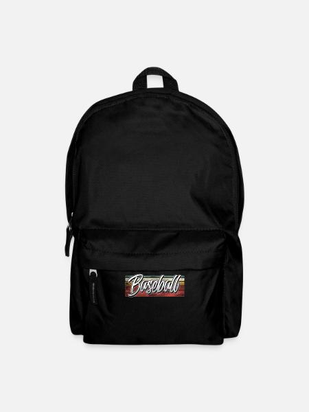 Baseball - Rucksack - Schwarz