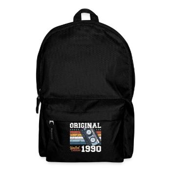 34th Birthday Vintage September 1990 Vintage 90's - Backpack - black - Front