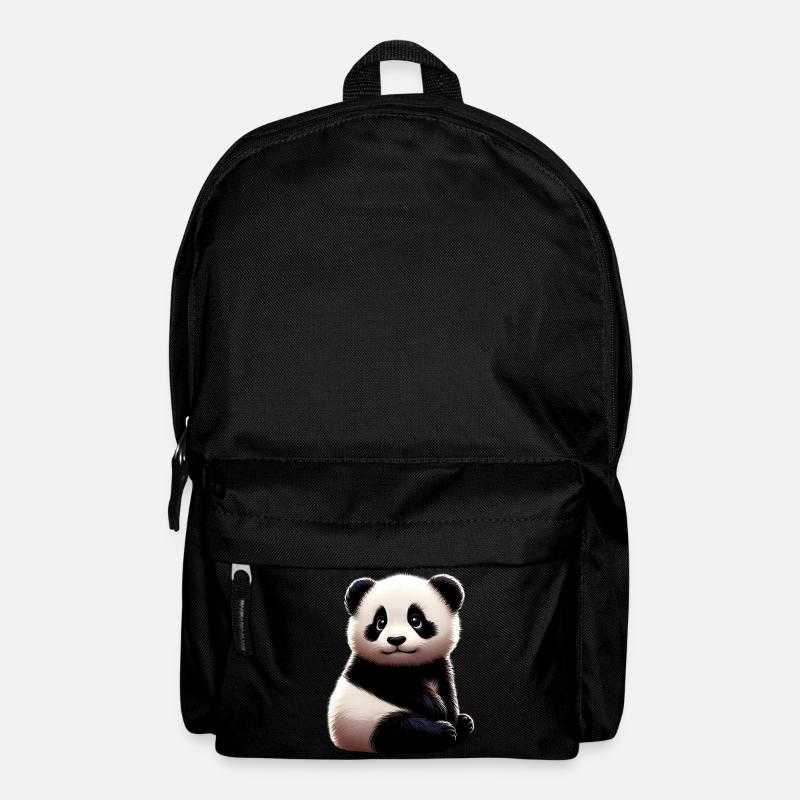 Panda - Rucksack - Schwarz