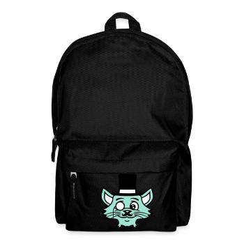 Sir Cat Gentleman Chapeau haut de forme Monocle Rich Gentleman - Sac à dos - noir - Devant