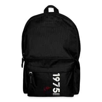 50ème Anniversaire Millésime Octobre 1975 Idée Cadeau - Sac à dos - noir - Devant