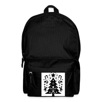 Noël - Sac à dos - noir - Devant