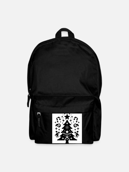 Christmas - Rucksack - Schwarz