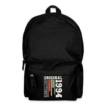 30th Birthday Original October 1994 Volume 94 - Backpack - black - Front